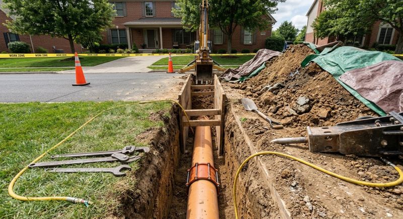 Trenchless Sewer Repair in Woodbridge, VA